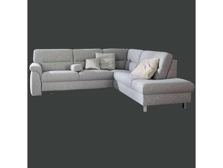 Himolla Planopoly 7 1101 Ecksofa mit Schlaffunktion und Stauraum rechts in grau auch in anderen Farben möglich von Himolla