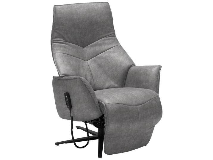 Himolla RELAXSESSEL, Grau, Uni, 74x113x84 cm, EMAS, Goldenes M, Blauer Engel, Netzbetrieb, Relaxfunktion, Stoffauswahl, Lederauswahl, Wohnzimmer, von Himolla