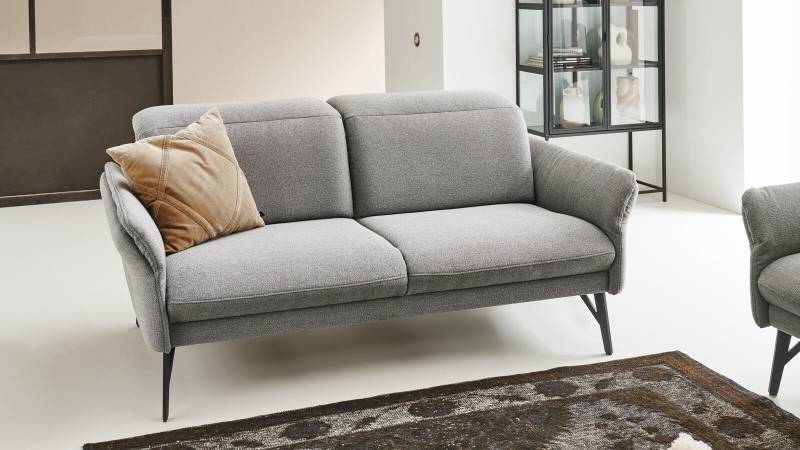 Himolla Sofa 2,5-sitzig 1385 ca. 183cm in Stoff Fashion gletscher von Himolla