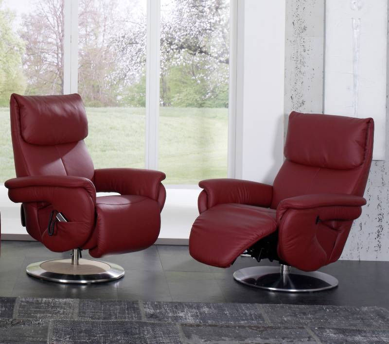 Himolla TV-Sessel Easy Swing in Longlife-Leder Kliff elektrisch verstellbar von Himolla
