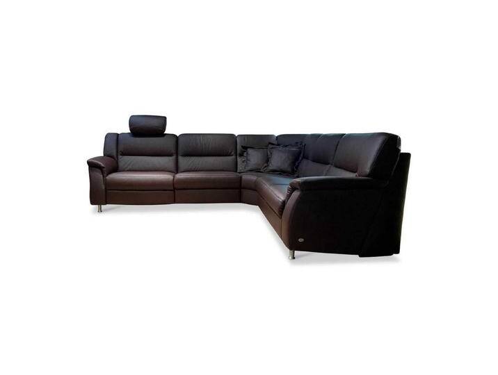 himolla Ecksofa Ecksofa 1104 PRC Leder LL Soft 31 Nougat 281x251 Rücken Echt Wallfree von Himolla