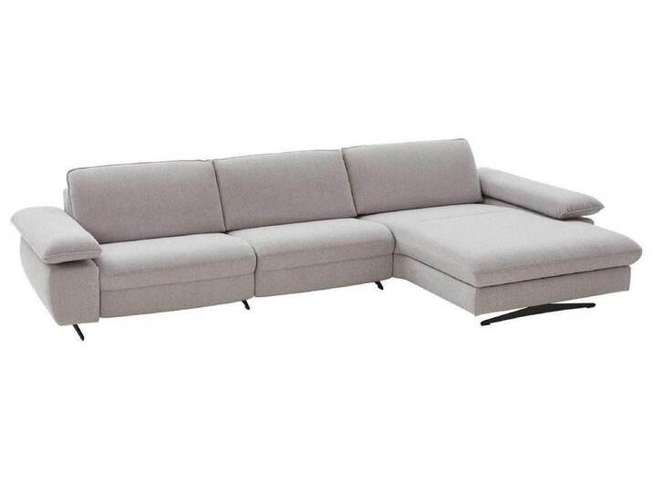 himolla Ecksofa Ecksofa Comfortmaster Spektra 1487 Stoff Loop 02 Jet Hellgrau von Himolla