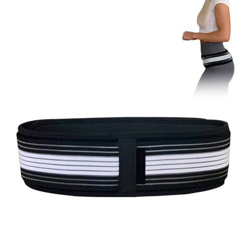 Hinapan 1 Stück Gelenkgürtel, Beckengürtel für Damen und Herren, Iliosakralgürtel zur Schmerzlinderung (Ischias, unterer Rücken, Hüfte), Verstellbarer Rutschfeste Rückenbandage (120cm) von Hinapan