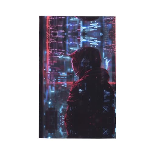 Fashion Hacker Era Print Küche Geschirrtuch weich saugfähig Geschirrtücher Geschirrtücher und Tischdeko Handtücher Fashion Hacker Era Print Küche Geschirrtuch weich saugfähig Geschirrtücher Geschirrtücher und Tischdeko Handtücher von Hingor
