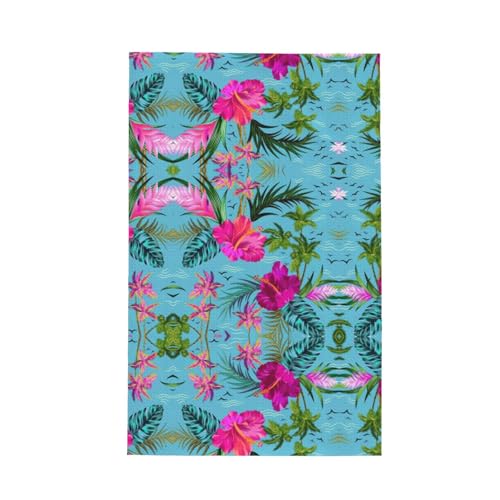 Fashion Hello Hawaii Print Küche Geschirrtuch weich saugfähig Geschirrtücher Geschirrtücher und Tischdekoration Handtücher von Hingor