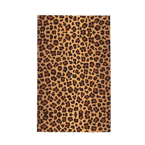 Geschirrtuch mit Leopardenmuster, weich, saugfähig, Geschirrtücher und Tischdekorationstücher von Hingor