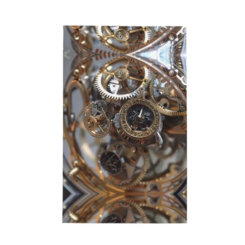 Geschirrtuch mit Uhr-Motiv, weich, saugfähig, Geschirrtücher und Tischdekorationstücher Geschirrtuch mit Uhr-Motiv, weich, saugfähig, Geschirrtücher und Tischdekorationstücher von Hingor