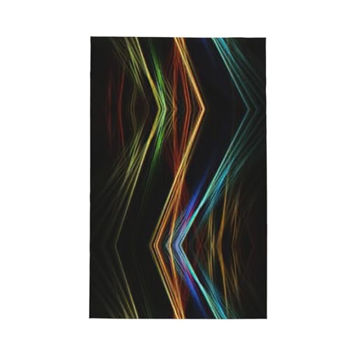 Geschirrtuch mit bunten Linien, Kunstdruck, weich, saugfähig, Geschirrtücher und Tischdekorationstücher Geschirrtuch mit bunten Linien, Kunstdruck, weich, saugfähig, Geschirrtücher und Tischdekorationstücher von Hingor