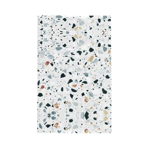Geschirrtuch mit modernem Terrazzo-Marmor-Pastell-Druck, weich, saugfähig, Geschirrtücher und Tischdekorationstücher Geschirrtuch mit modernem Terrazzo-Marmor-Pastell-Druck, weich, saugfähig, Geschirrtücher und Tischdekorationstücher von Hingor