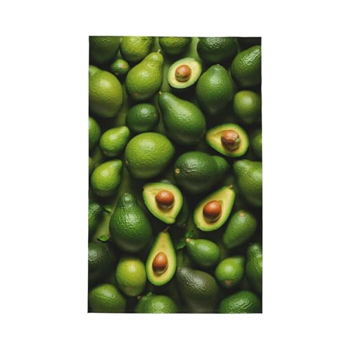 Geschirrtuch mit modischem Avocado-Muster, weich, saugfähig, Geschirrtücher und Tischdekorationstücher Geschirrtuch mit modischem Avocado-Muster, weich, saugfähig, Geschirrtücher und Tischdekorationstücher von Hingor