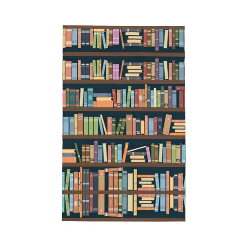 Geschirrtuch mit modischem Cartoon-Bücherwurm-Druck, weich, saugfähig, Geschirrtücher und Tischdekorationstücher Geschirrtuch mit modischem Cartoon-Bücherwurm-Druck, weich, saugfähig, Geschirrtücher und Tischdekorationstücher von Hingor