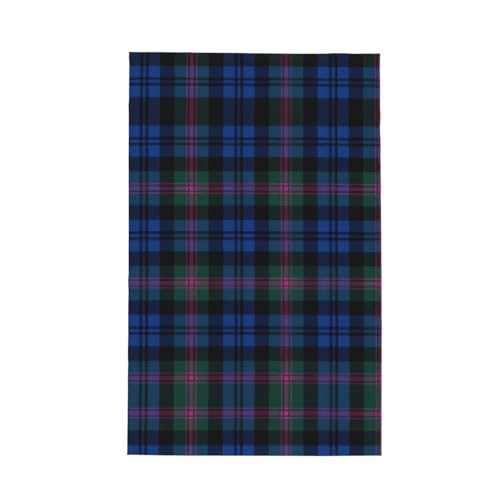Geschirrtuch mit schottischem Schottenkaro-Druck, weich, saugfähig, Geschirrtücher und Tischdekorationstücher, Blau und Grün Geschirrtuch mit schottischem Schottenkaro-Druck, weich, saugfähig, Geschirrtücher und Tischdekorationstücher, Blau und Grün von Hingor