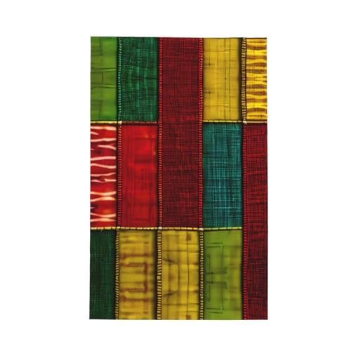Modisches Geschirrtuch im afrikanischen Stil, Patchwork, weich, saugfähig, Geschirrtücher und Tischdekorationstücher Modisches Geschirrtuch im afrikanischen Stil, Patchwork, weich, saugfähig, Geschirrtücher und Tischdekorationstücher von Hingor