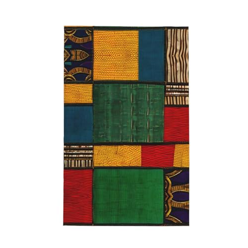 Modisches Geschirrtuch im afrikanischen Stil, Patchwork-Druck, weich, saugfähig, Geschirrtücher und Tischdekorationstücher Modisches Geschirrtuch im afrikanischen Stil, Patchwork-Druck, weich, saugfähig, Geschirrtücher und Tischdekorationstücher von Hingor