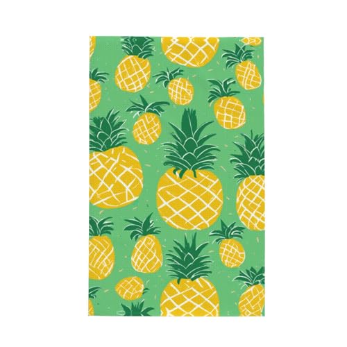 Modisches Geschirrtuch mit goldenem Ananas-Hintergrund, weich, saugfähig, Geschirrtücher und Tischdekorationstücher Modisches Geschirrtuch mit goldenem Ananas-Hintergrund, weich, saugfähig, Geschirrtücher und Tischdekorationstücher von Hingor
