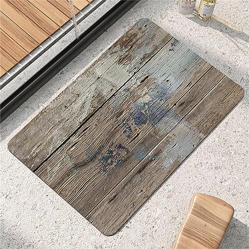 Badematte Rutschfester Badezimmerteppich Absorbierender Badteppich 80x120cm Schnell Trocknende Badezimmer Teppiche, Duschmatte Rutschfest Badvorleger Waschbar Bath Mats, Badeteppich Bad Teppich Wood Badematte Rutschfester Badezimmerteppich Absorbierender Badteppich 80x120cm Schnell Trocknende Badezimmer Teppiche, Duschmatte Rutschfest Badvorleger Waschbar Bath Mats, Badeteppich Bad Teppich Wood von Hinnin