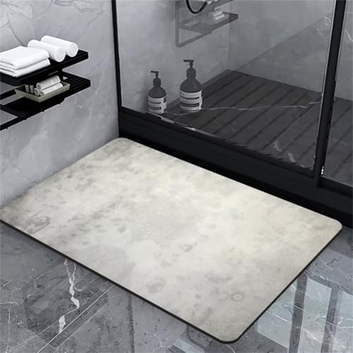 Badematte Rutschfester Grey Badezimmerteppich Groß Teppich 80x120cm, Absorbierender Badteppich Badvorleger Duschvorleger Schnelltrocknend Super Saugfähig Saugstark Waschbar Bath Mat Softmath Home Badematte Rutschfester Grey Badezimmerteppich Groß Teppich 80x120cm, Absorbierender Badteppich Badvorleger Duschvorleger Schnelltrocknend Super Saugfähig Saugstark Waschbar Bath Mat Softmath Home von Hinnin