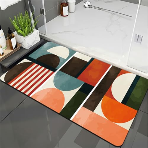 Hinnin Badezimmerteppich, Badematte Stein, Teppich Läufer, Stone Bath Mat, Badteppich rutschfest Waschbar, Absorbierende Badematte, Duschmatte, Badvorleger, Duschvorleger, Carpet Coloured-120x180cm Hinnin Badezimmerteppich, Badematte Stein, Teppich Läufer, Stone Bath Mat, Badteppich rutschfest Waschbar, Absorbierende Badematte, Duschmatte, Badvorleger, Duschvorleger, Carpet Coloured-120x180cm von Hinnin