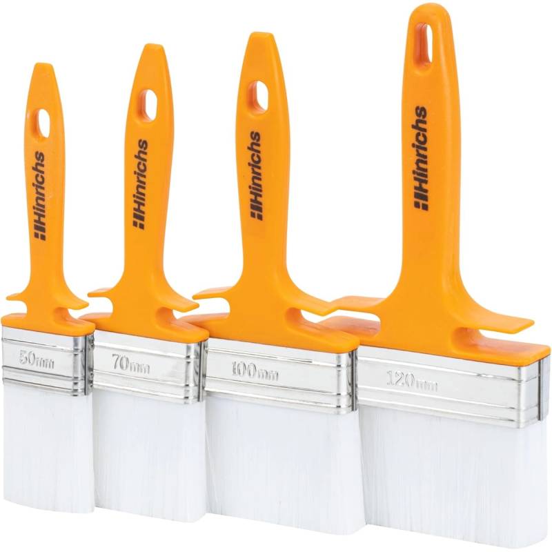 Hinrichs Lasurpinsel Set 4x Malerpinsel Set Profi in 4 Breiten von Hinrichs