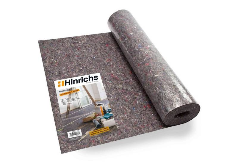 Hinrichs Malervlies Hinrichs Malervlies 1 x 50 m Abdeck-Vlies 50m², 180g Abdeckvlies - Vlies mit Anti-Rutsch Beschichtung von Hinrichs