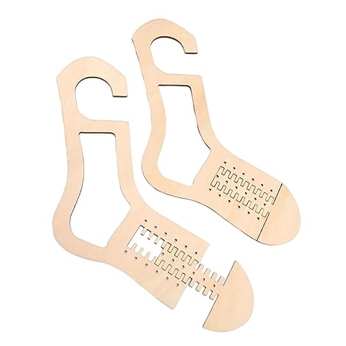 Hintyne 1 Paar Sockenspanner zum Stricken Strickblocker Sockenspanner verstellbare Größe aus Holz gestrickte Sockenspanner lustiges DIY-Strickmodell hohler Stil Hintyne 1 Paar Sockenspanner zum Stricken Strickblocker Sockenspanner verstellbare Größe aus Holz gestrickte Sockenspanner lustiges DIY-Strickmodell hohler Stil von Hintyne