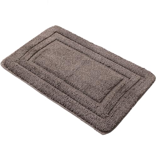 Hintyne Badematte 40, 6 x 61 cm rechteckig weich und stark saugfähig mit Rutschfester Gummiunterseite maschinenwaschbarer Badvorleger für Zuhause Hotel-Badezimmermatte von Hintyne