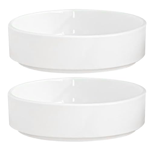 Hintyne Pflanzuntersetzer 2 Stück Pflanztablett 10 cm brasilianisches Holz Pflanzuntersetzer weiße Keramik rund Elegantes Pflanztablett Dekoration Pflanztablett Hintyne Pflanzuntersetzer 2 Stück Pflanztablett 10 cm brasilianisches Holz Pflanzuntersetzer weiße Keramik rund Elegantes Pflanztablett Dekoration Pflanztablett von Hintyne