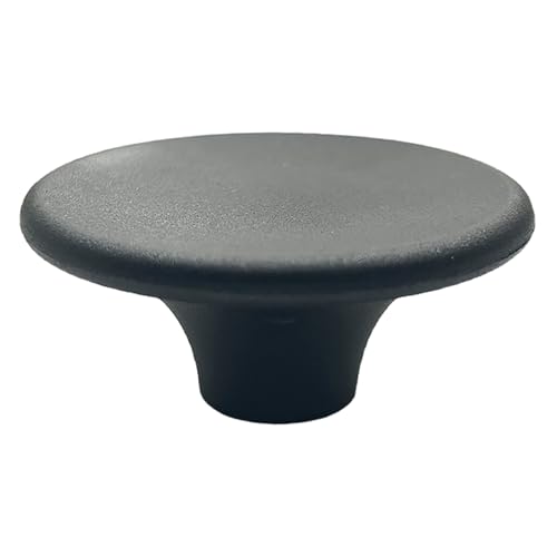 Hintyne Topfdeckelgriff Verbrühungssicherer runder Ofenknopf-Ersatz mit Schrauben Rostschutz praktisches Topfdeckel-Zubehör Schwarz Hintyne Topfdeckelgriff Verbrühungssicherer runder Ofenknopf-Ersatz mit Schrauben Rostschutz praktisches Topfdeckel-Zubehör Schwarz von Hintyne