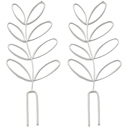 Pflanzenspalier für den Innenbereich 2 Stück Pflanzenspalier für den Innenbereich 31,8 cm hoch Blätterform kleines Spalier für Topfpflanzen rostfreie Pflanzenstütze aus Metall für Terrasse Garten weiß Pflanzenspalier für den Innenbereich 2 Stück Pflanzenspalier für den Innenbereich 31,8 cm hoch Blätterform kleines Spalier für Topfpflanzen rostfreie Pflanzenstütze aus Metall für Terrasse Garten weiß von Hintyne