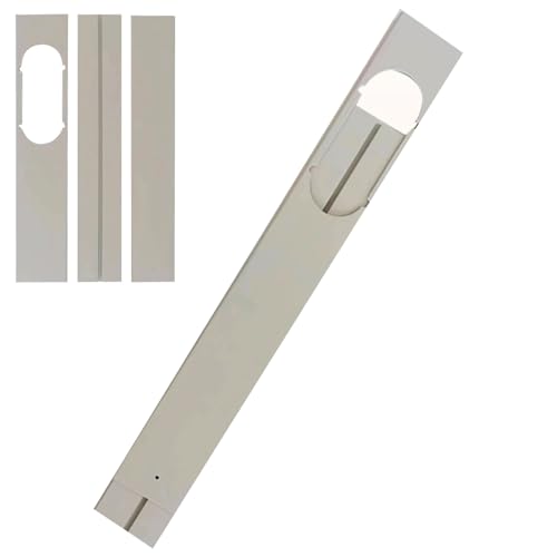 Schiebetür-AC-Entlüftungskit tragbare Fensterdichtung für Klimaanlagen einstellbare Länge einfach zu installierende zerlegbare Fensterdichtungsplatte Fensterdichtung für Klimaanlagen von Hintyne