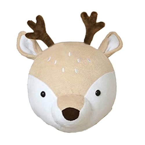 Tierköpfe zum Aufhängen an der Wand 3D-Tierkopf zum Aufhängen an der Wand Hirschköpfe Plüschspielzeug zum Aufhängen an der Wand für die Wanddekoration im Kinderzimmer Tierköpfe zum Aufhängen an der Wand 3D-Tierkopf zum Aufhängen an der Wand Hirschköpfe Plüschspielzeug zum Aufhängen an der Wand für die Wanddekoration im Kinderzimmer von Hintyne