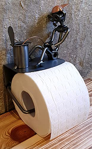 016WC - Toilettenpapierhalter Please Sit Down 016WC - Toilettenpapierhalter Please Sit Down von Hinz & Kunst