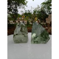 1, 5 Kg Roher Andara Kristall Gelbgrün von HinzCrystalShop