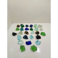 1220 Gr/27 Stück Andara Kristalle Multicolor Kleine Größe | 20-73 Gr von HinzCrystalShop