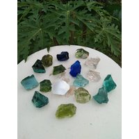 17 Stück 995 Gr Grobe Andara Kristalle Einatomige Mischung Von Farben von HinzCrystalShop