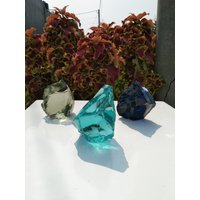3 Stück 2969 Gr Raue Andara Crystal Mix Farbe Monatomic Für Die Meditation von HinzCrystalShop