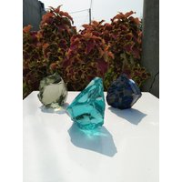 3 Stück 2969 Gr Grobe Andara Kristallmischung Farbe Einatomig Für Meditation von HinzCrystalShop
