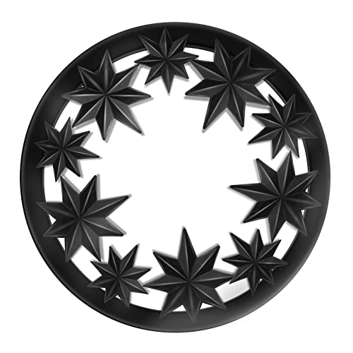 Illuma Lid Candle Kerzedeckel Aufsatz,Mehrere Stile,Candle Matrix Brushed Zubehör Lampenschirm Schirm Topper Metall Weihnachten,Helfen Sie Der Kerze Gleichmäßig Zu Schmelzen von Hion