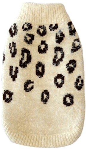 Hip Doggie HD-7FSCC-M Feathersoft Cheetah Sweater - Hundepullover, M von Hip Doggie