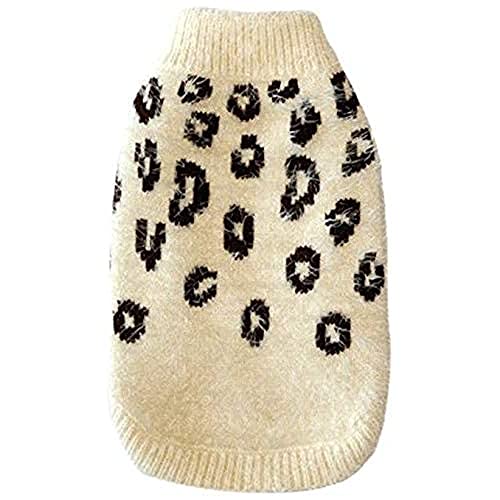 Hip Doggie HD-7FSCC-XS Feathersoft Cheetah Sweater - Hundepullover, XS von Hip Doggie