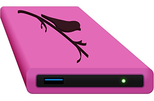 Digittrade HipDisk Externe Festplatte SSD 500GB 2,5 Zoll USB 3.0 mit austauschbarer Silikon-Schutzhülle LS122 Early Bird Festplattengehäuse stoßfest wasserdicht von Digittrade