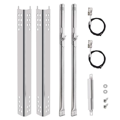 Hipoilk Grill Ersatzteile für Charbroil Performance 2 Brenner 463625219, 463625217, 463673519, 463673517, Char-Broil Grill Heizplatten Brenner Zündrohre Hipoilk Grill Ersatzteile für Charbroil Performance 2 Brenner 463625219, 463625217, 463673519, 463673517, Char-Broil Grill Heizplatten Brenner Zündrohre von Hipoilk