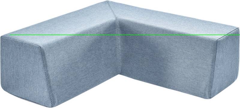 Hipp-Hopp - das Hüpfpolster Rückenkissen Rückenpolster M Winkel Lounge Outdoor, Made in Germany von Hipp-Hopp - das Hüpfpolster