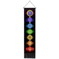 Wall Banner Spiritual Tapestry Dark Seven Chakras Art Energy Center Rainbow Psychedelic Colorful Trippy Decor Boho Hippie Hanging Wall Banner Spiritual Tapestry Dark Seven Chakras Art Energy Center Rainbow Psychedelic Colorful Trippy Decor Boho Hippie Hanging von HippieNTapestryWorld