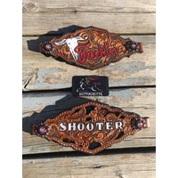 Maßgeschneidertes Pferdehalfter Mit Reithalfter Aus Bronze von HippogriffCreation