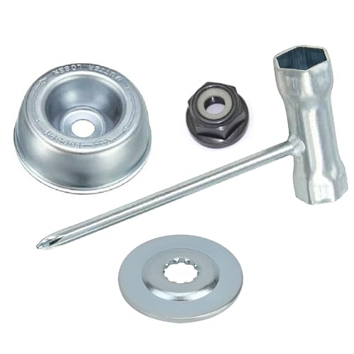 Hippotech Gartenmaschine Rasenmäher für Stihl Messeradapter Aufsatz Wartungssatz Messeradapter Kit für Stihl FS55 FS56 FS80 FS83 FS85 FS90 FS100 FS120 FS200 Rasentrimmer Freischneider von Hippotech