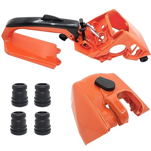 Hippotech Griff-Zylinderabdeckung, AV-Puffer-Set, passend für Stihl 021 023 025 MS250 MS230 MS210 Kettensäge von Hippotech