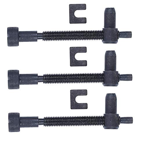 Hippotech Pack of 3 Chain Adjuster Tensioner Screw for Husqvarna 61 66 266 268 272 281 288 162 181 281XP 501537101 Chainsaw von Hippotech