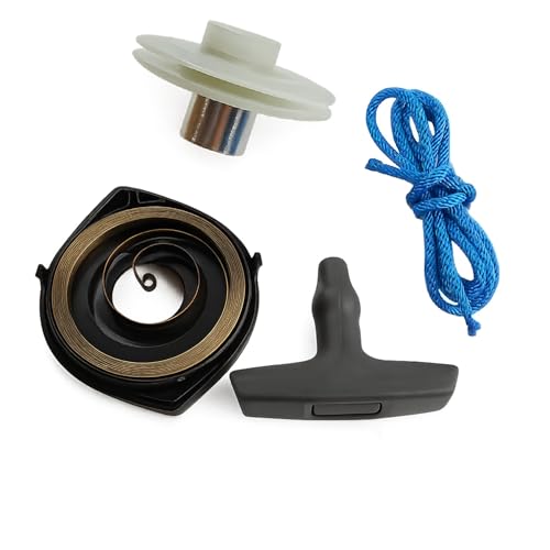 Hippotech Seilzugstarter, Seilrolle, Rückspulfederklinke, Reparatursatz für Husqvarna K650, K750, K760, K960, K970, K970II, Power Cutter Säge, Ersatz 506 25 81-02 von Hippotech