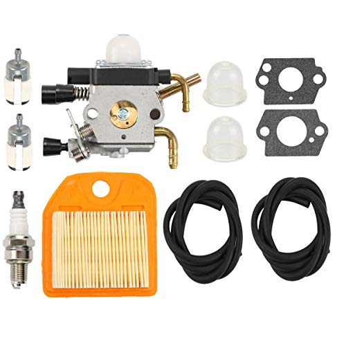 Hippotech Vergaser C1Q-S225 mit Luftfilter für Zama STIHL HS81R HS81 HS81RC HS81RCE HS81T HS81TZ HS81TCE HS86 HS86R HS86RZ HS86T Heckenschere ersetzt 42371200606 von Hippotech